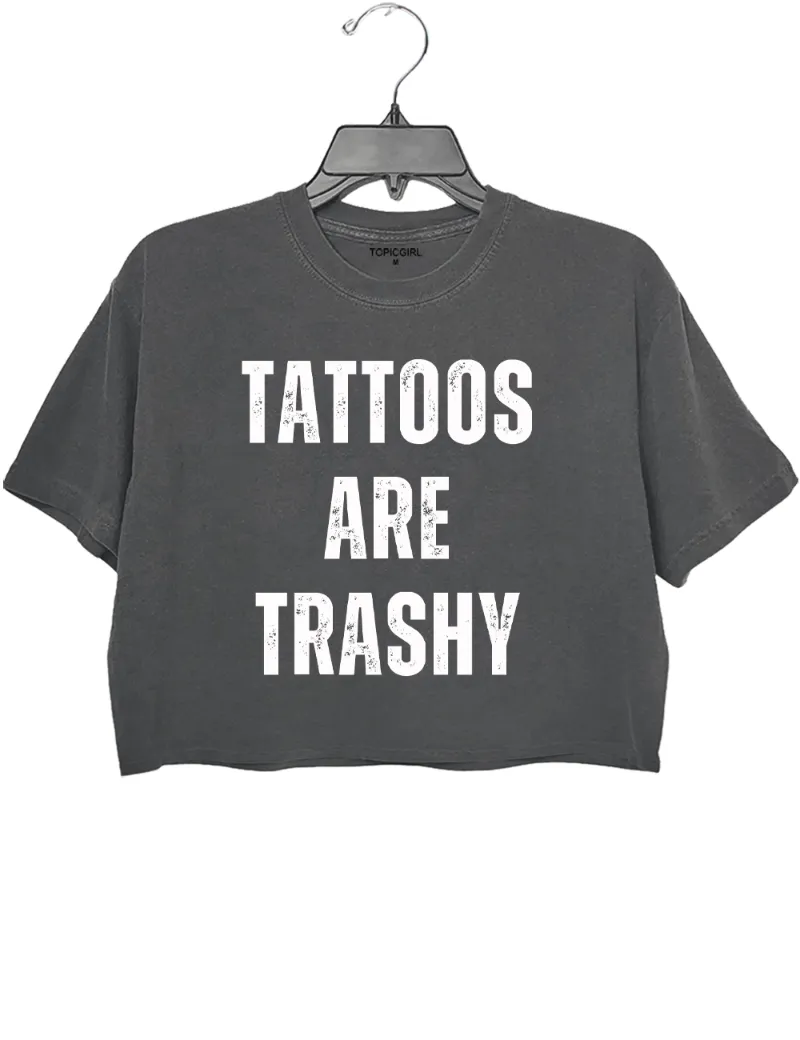 Topicgirl tattoos trashy graphic tee shirt