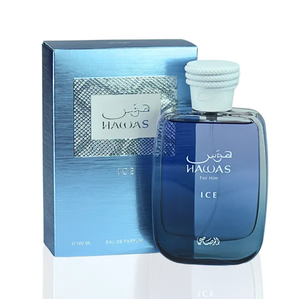 Intense Oud hawas ice cologne bottle