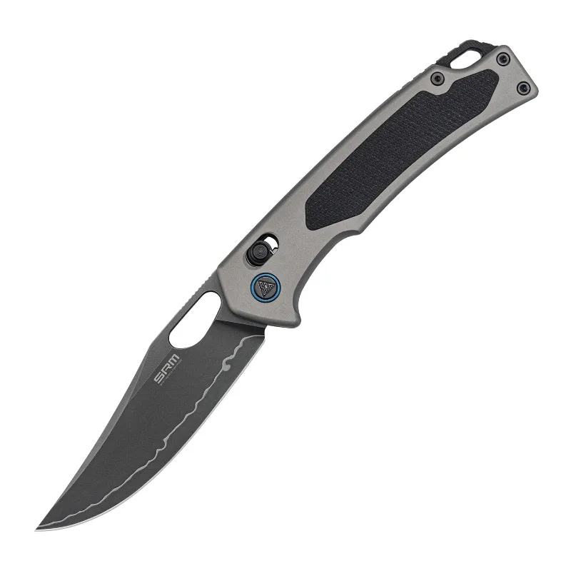 SRM Knives aluminum handle knife