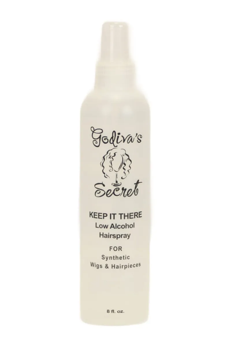 Godiva's Secret Wigs haitopp spray hair spray