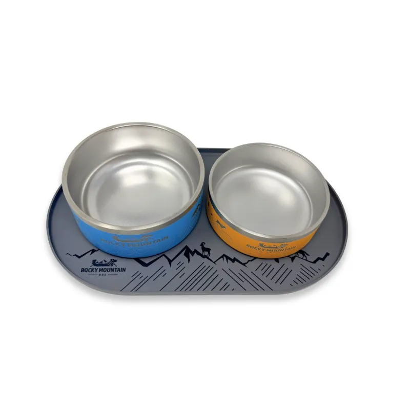 Rocky Mountain Dog eating mat