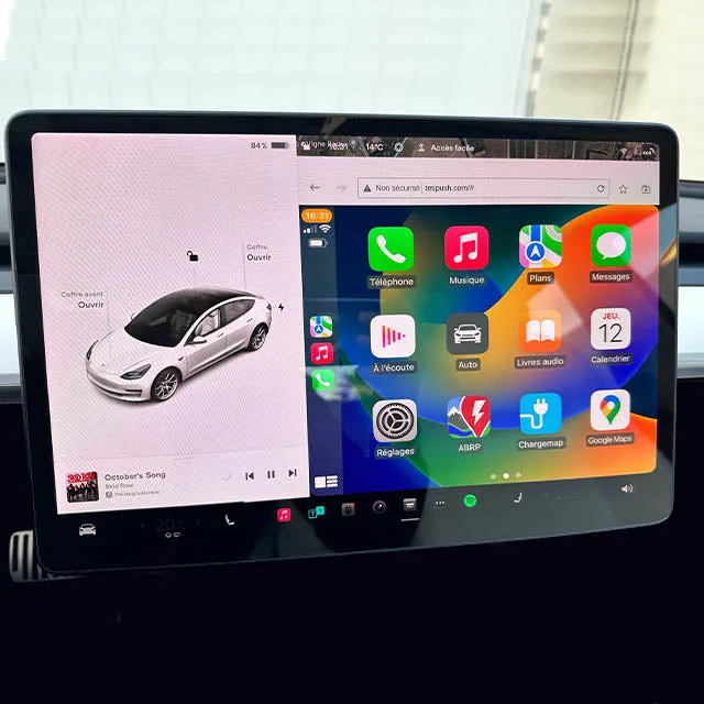 Thecarplayer carplay tesla adapter for Tesla integration