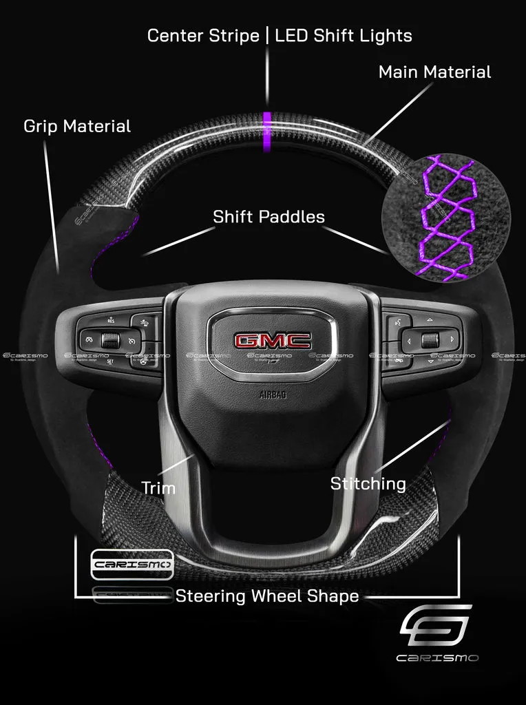 Carismo 2027 gmc sierra steering wheel