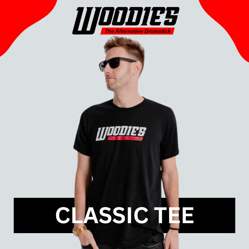 Woodiesdrumsticks woodies t shirts