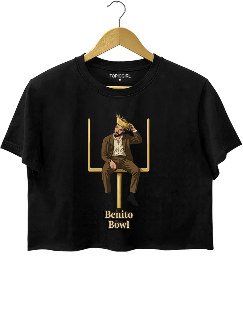 Topicgirl bad bunny crop top