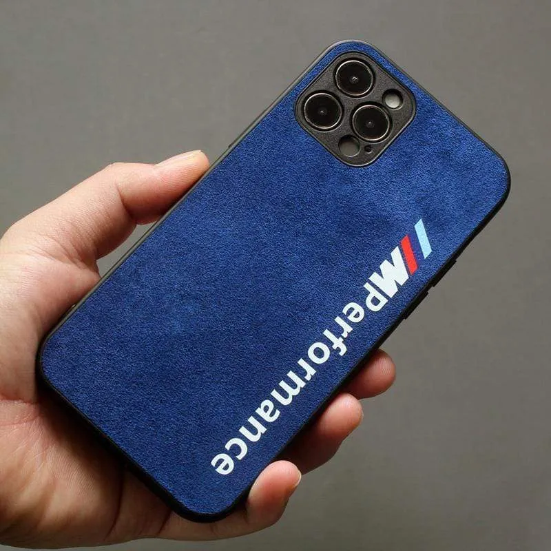 Techypop BMW iPhone case with automotive branding