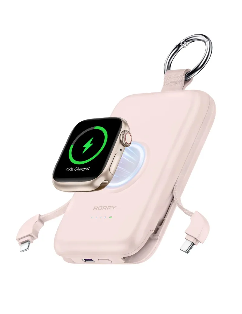 RORRY portable power bank for charging devices on the go