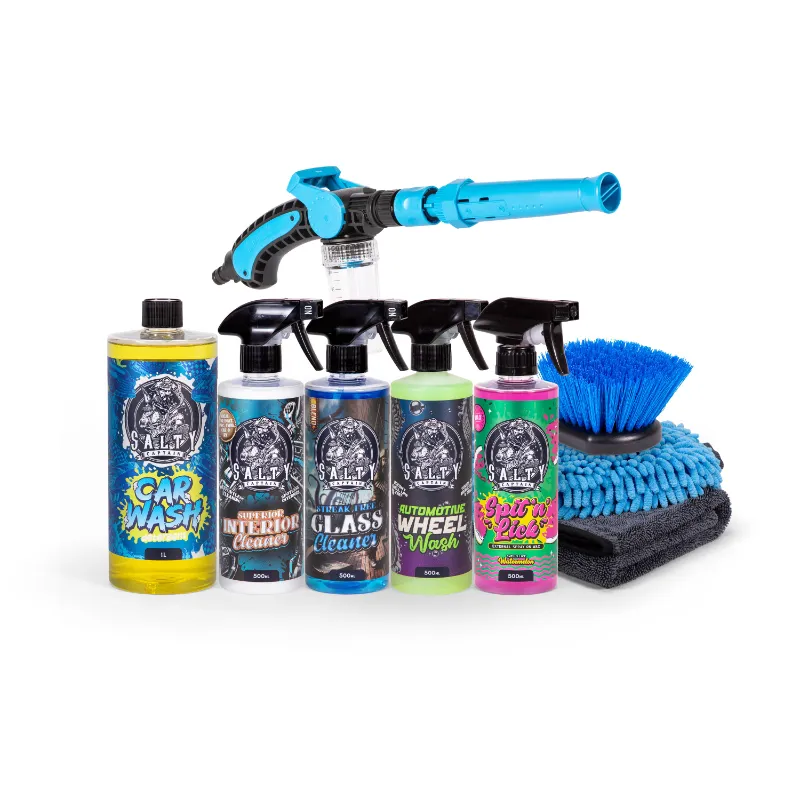 Salty Captain car shampoo kit