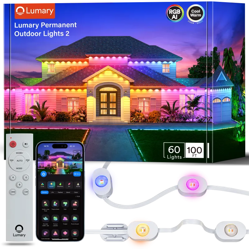 Lumary outdoor lights for exterior lighting
