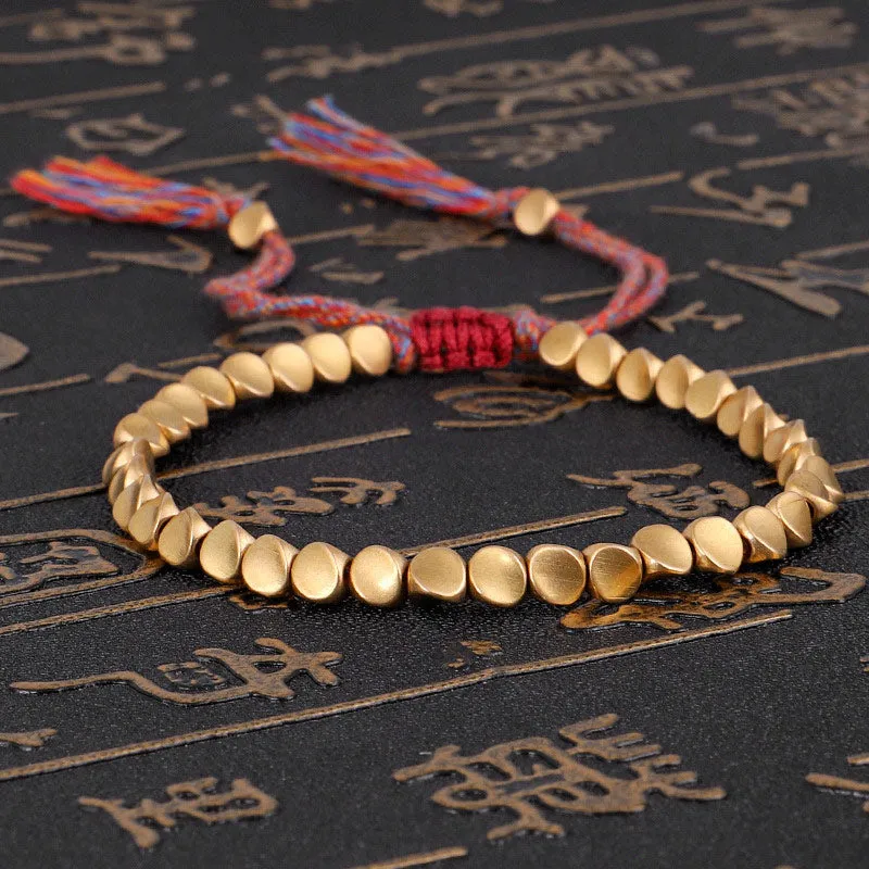 Buddha Stones copper bracelet