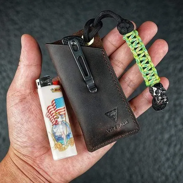 Viperade leather edc pouch
