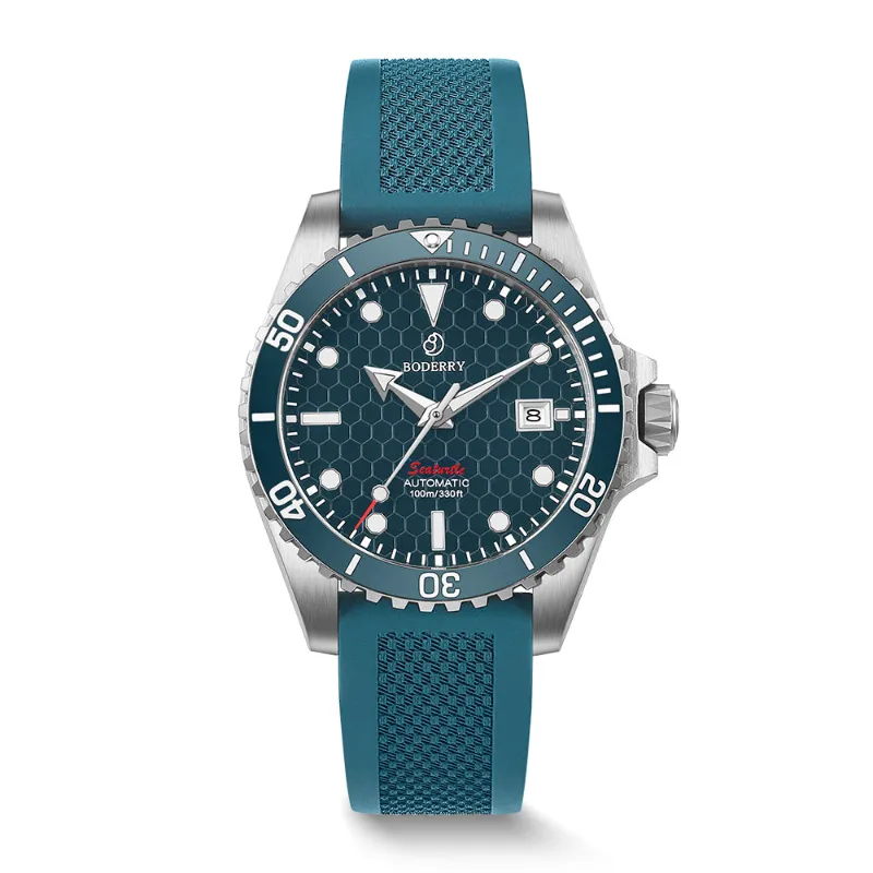 Boderry sea turtle ocean dive watch