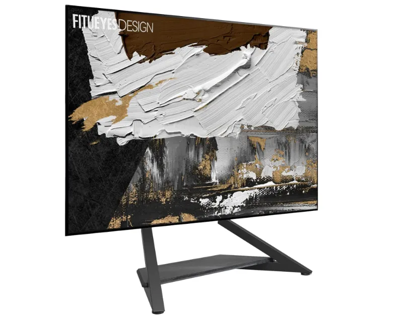Fitueyes tv table for entertainment displays
