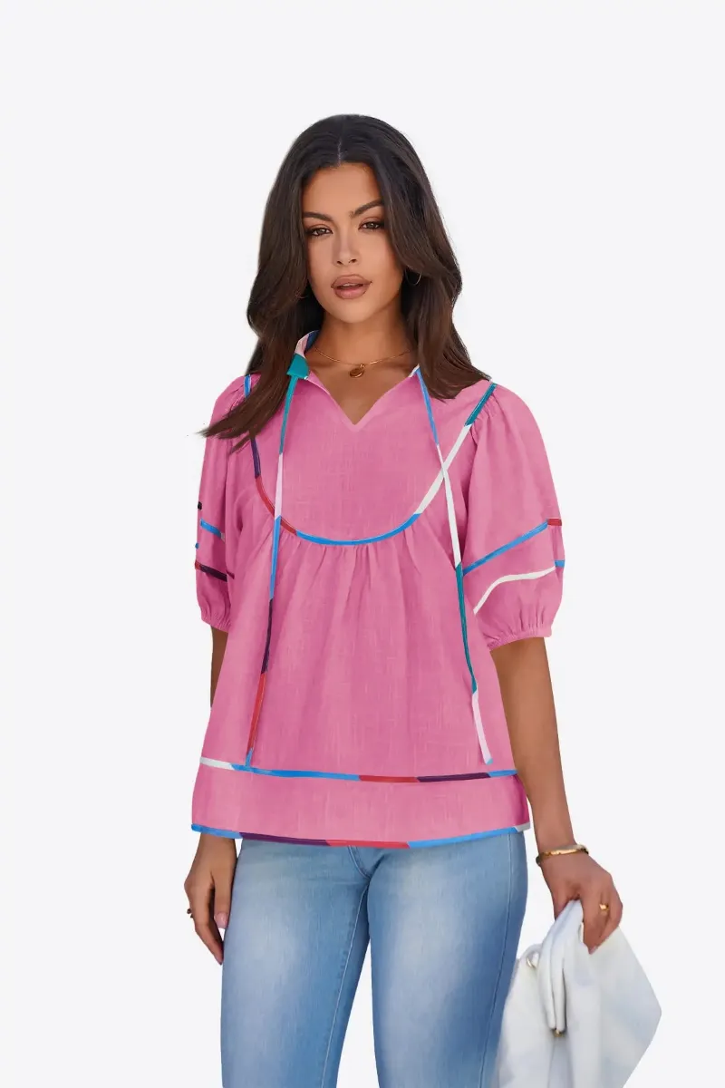 CICYBELL babydoll top pink