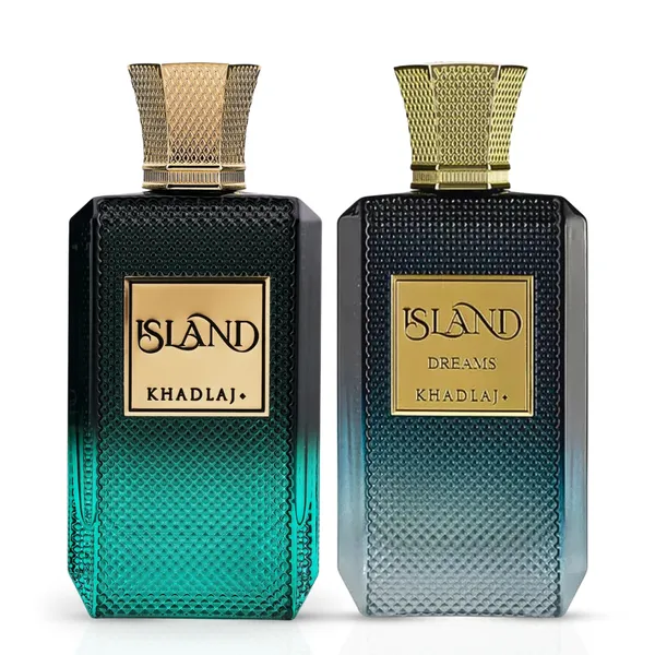Intense Oud khadlaj island perfume bottle