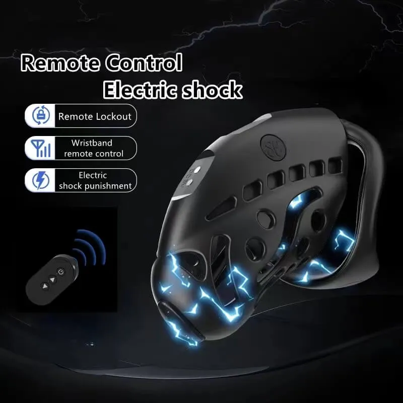 Cellmate Cage shock chastity cage with electric stimulation