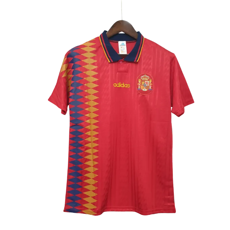 GoVintageJersey jersey españa 1994 soccer jersey