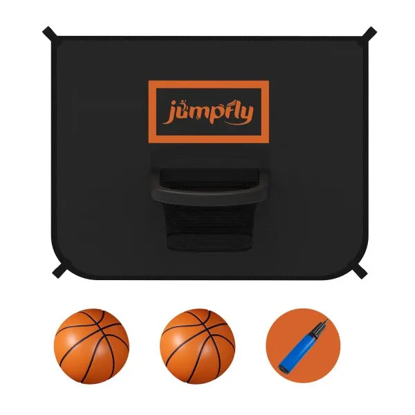 JumpFly trampoline basketball hoop trampoline accessory