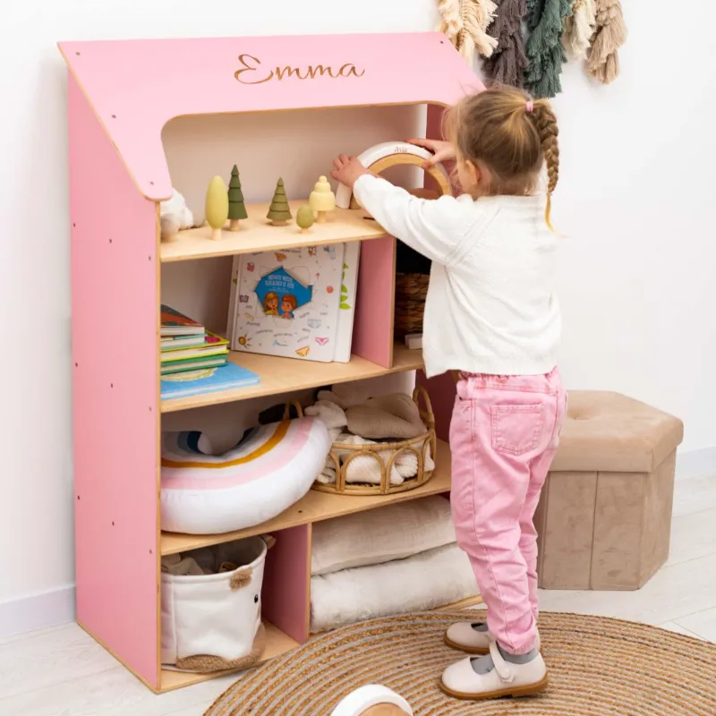 Enjoy The Wood dollhouse bookshelf bookshelf