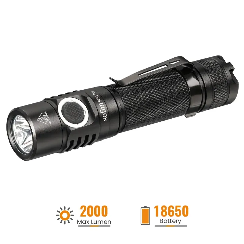 Sofirn SC31 Pro flashlight