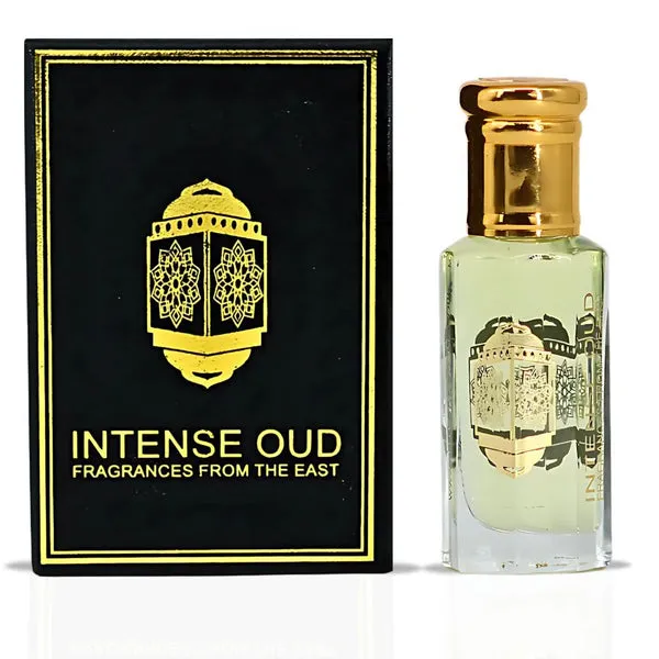 Intense Oud rose & amber perfume bottle