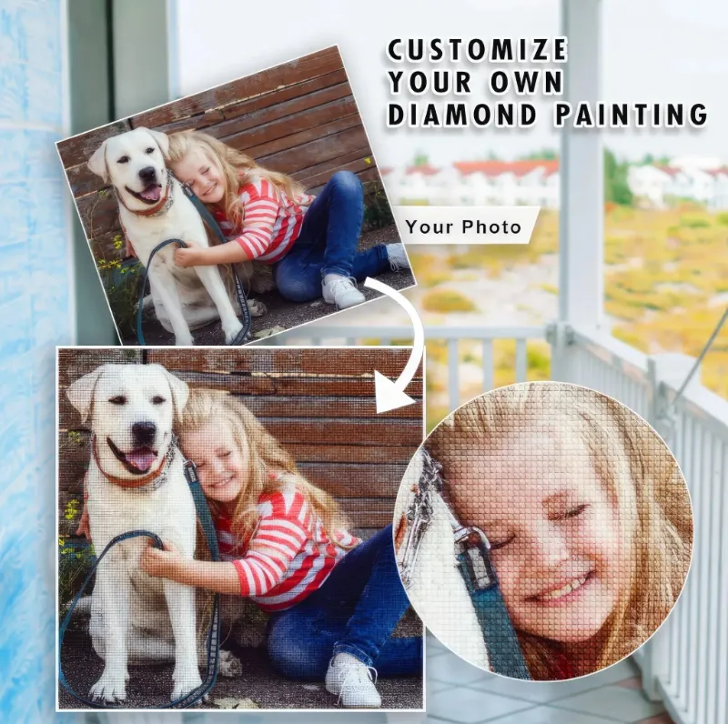 Canvas by Numbers diamond art Diamond Painting kit