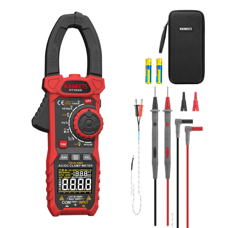 KAIWEETS HT208D clamp meter