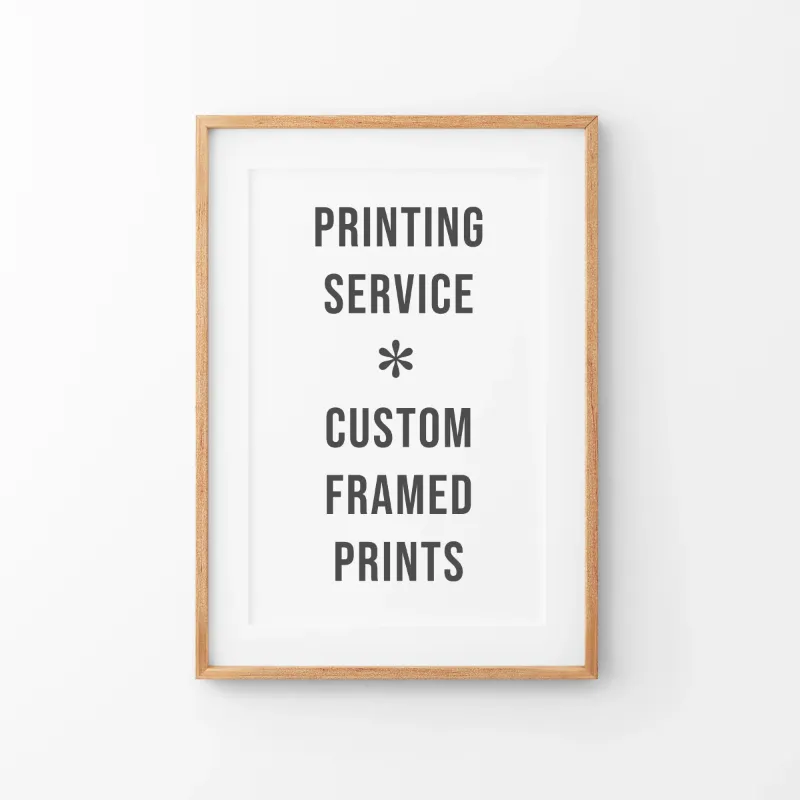 Wall Art Set print and frame photos