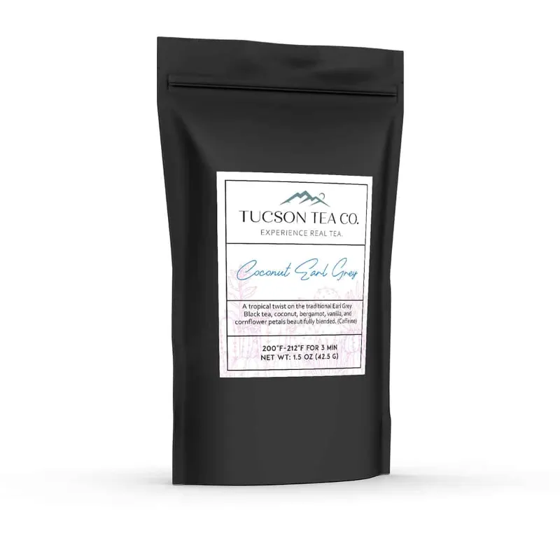 Tucson Tea Company earl grey tea black tea product photo