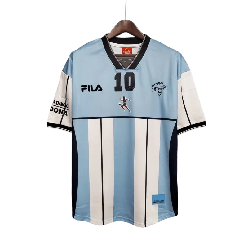 GoVintageJersey maradona argentina soccer jersey