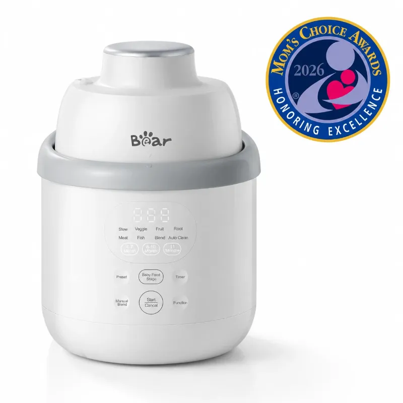 Bearforbaby baby steamer and blender for homemade baby food