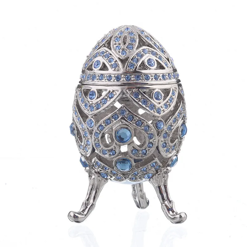 Keren Kopal silver faberge egg