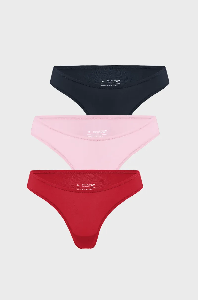 Essenther v thong with v-shaped waistband