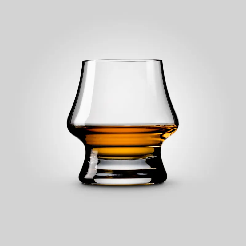 Denverandliely glass of bourbon whiskey glass