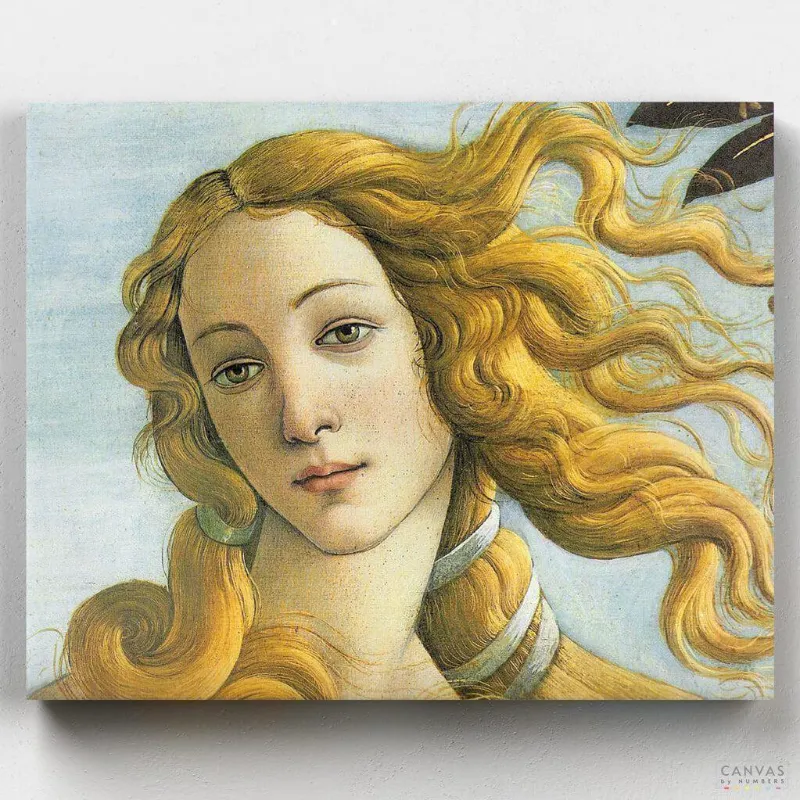Canvas by Numbers Venus (detail) Paint by Numbers kit