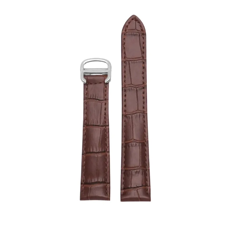 Helvetus cartier tank leather watch strap