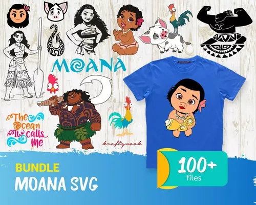 Crafty SVG moana svg digital file