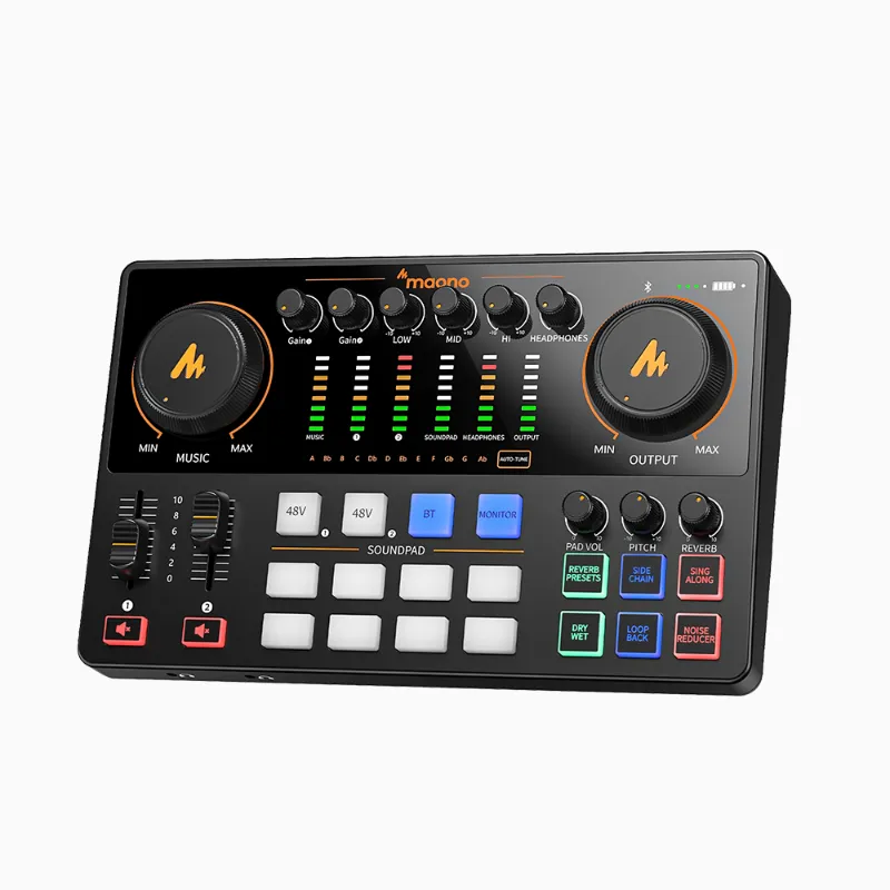 Maono Caster E2 audio mixer