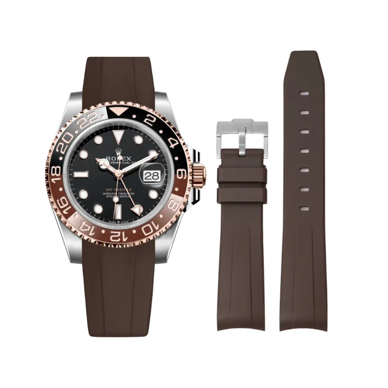 Helvetus rolex rubber watch strap
