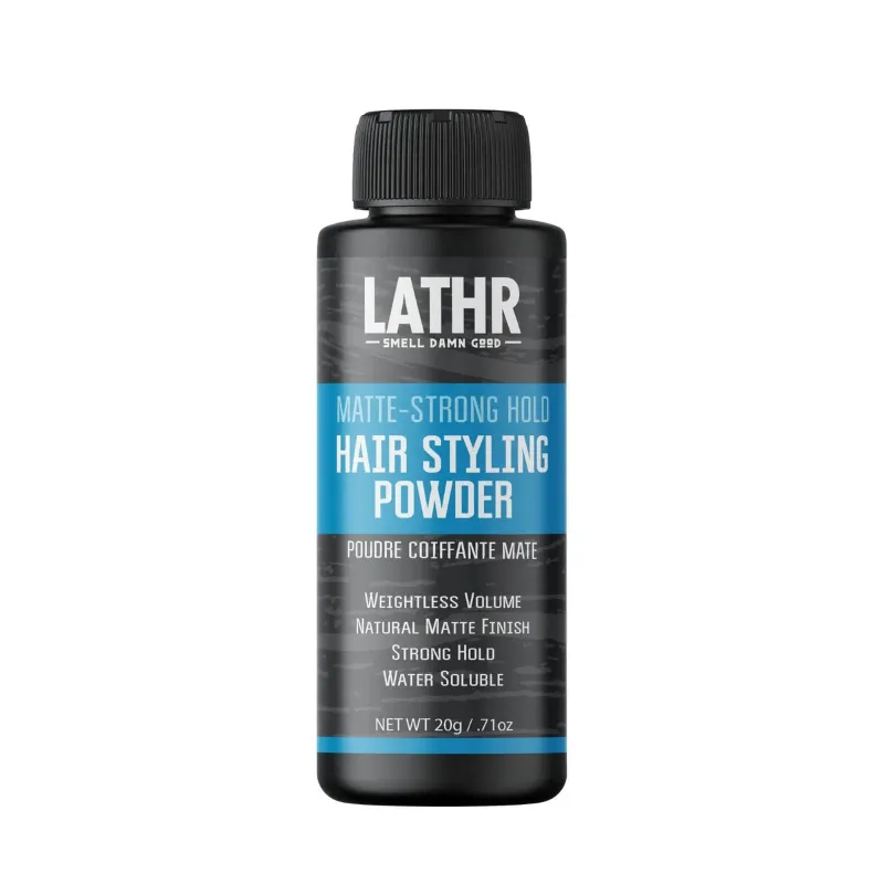 LATHR texture powder hair styling product