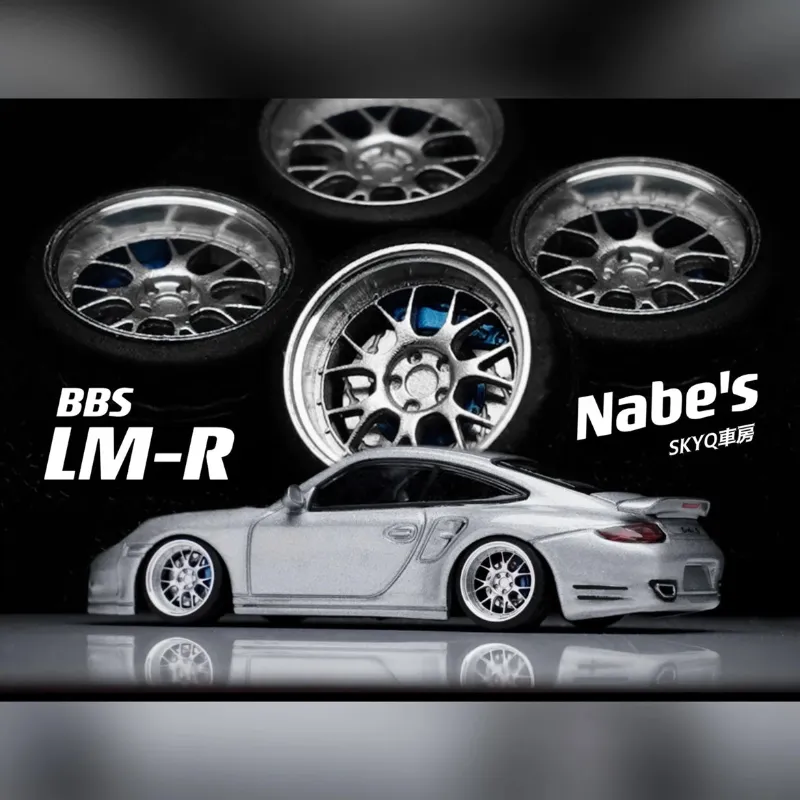164model bbs wheels lmr diecast