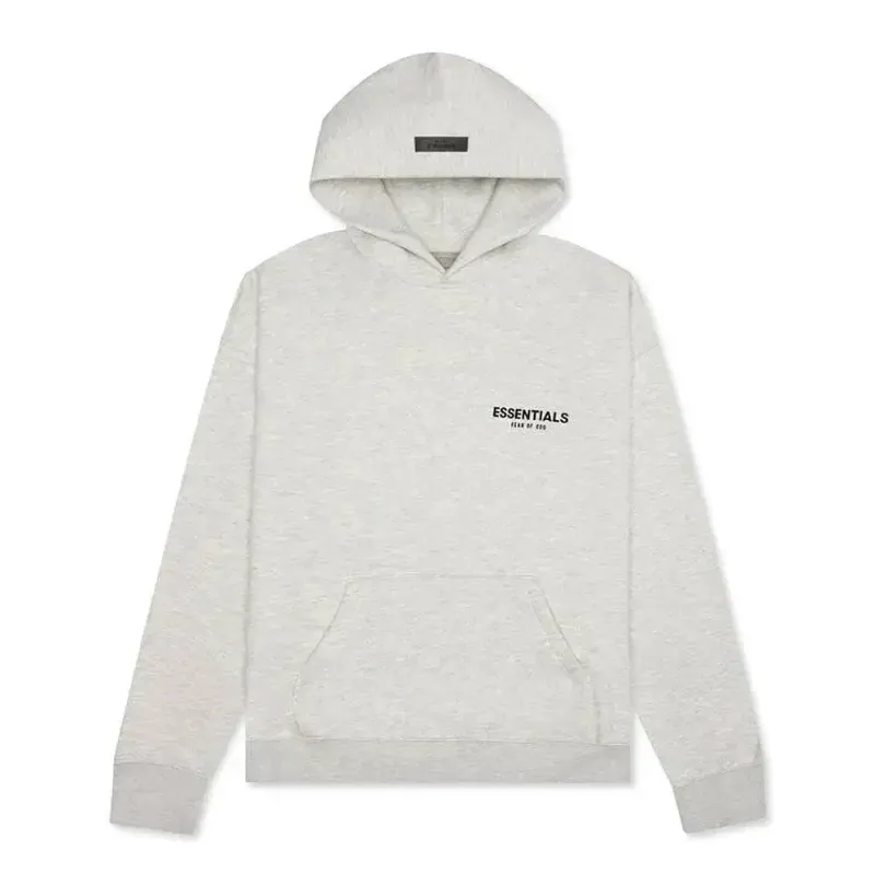 A Few Vibe light oatmeal essentials hoodie