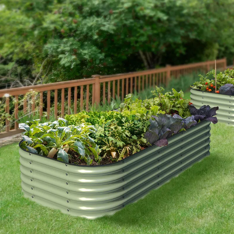 Olle Garden Bed metal garden beds for raised outdoor planting