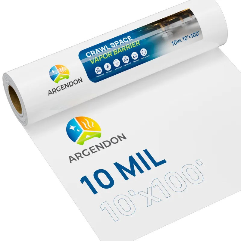 Argendon 10 mil vapor barrier for crawl space protection