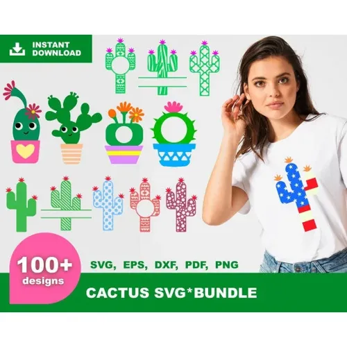 Crafty SVG cacti svg digital file