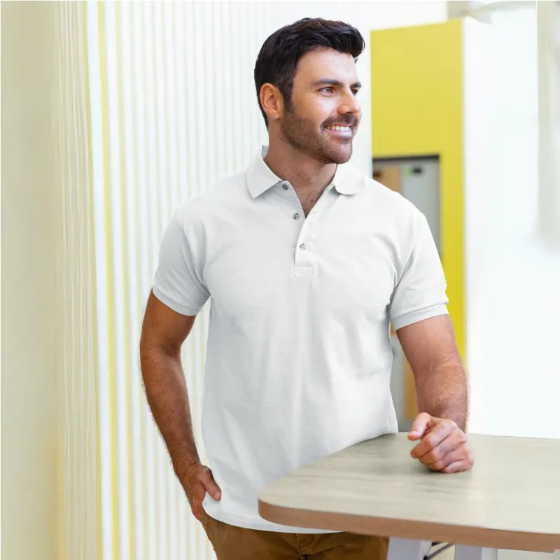 The Banyan Tee US polo white tee