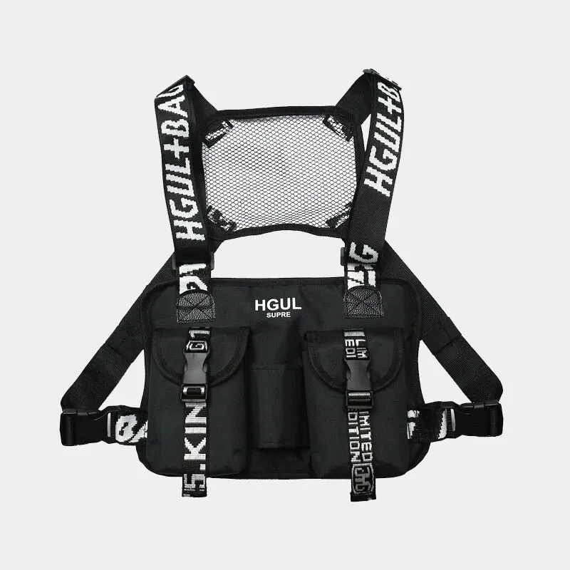 Cyber Techwear chest bag