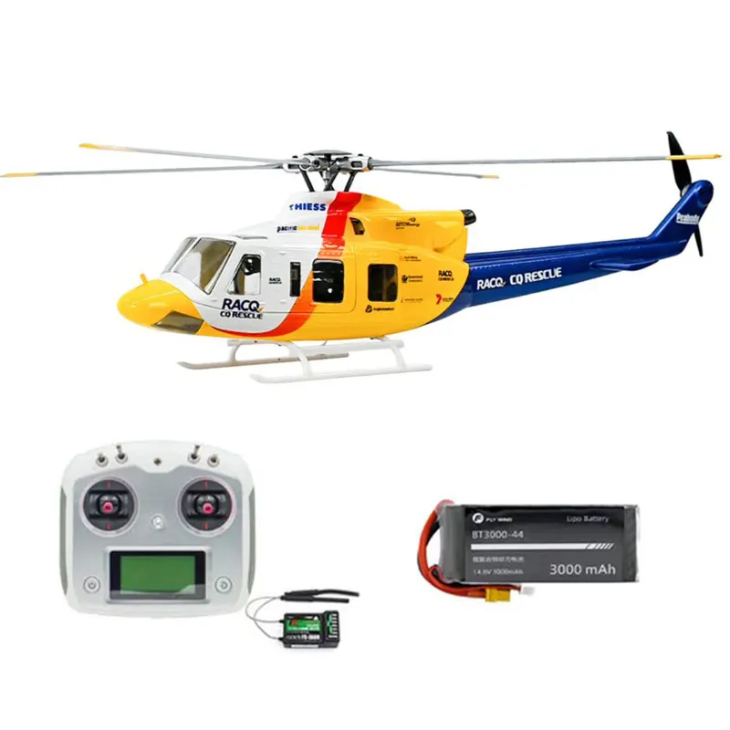 Dronesset flywing bell 412 RC helicopter