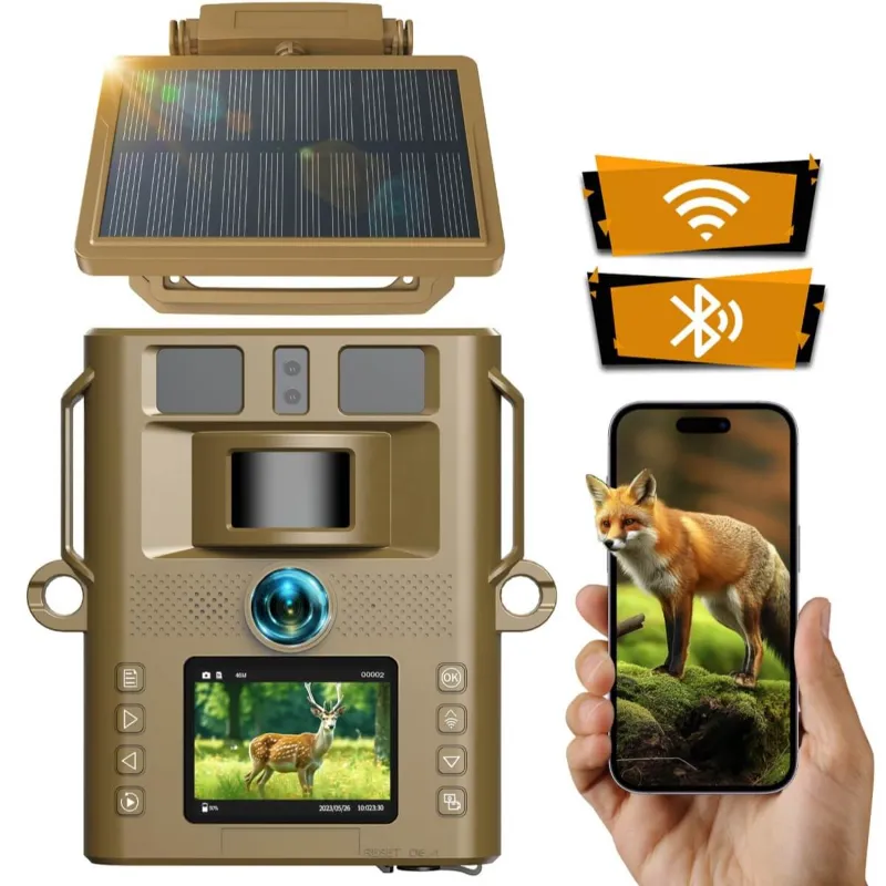Voopeak trail camera for wildlife and property monitoring
