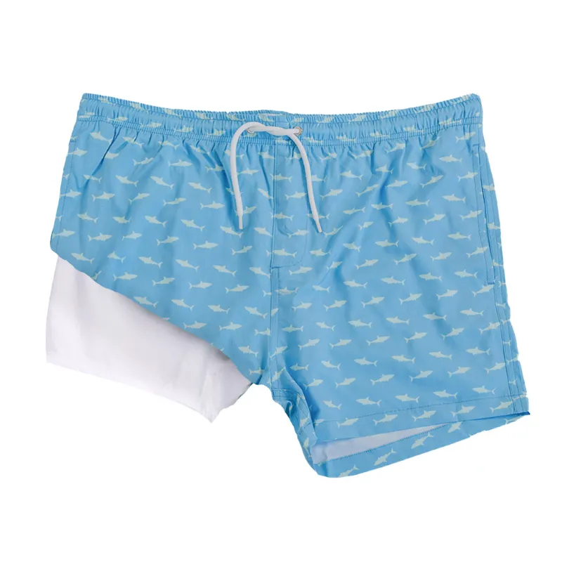 Bermies shark boxer trunk swim trunks